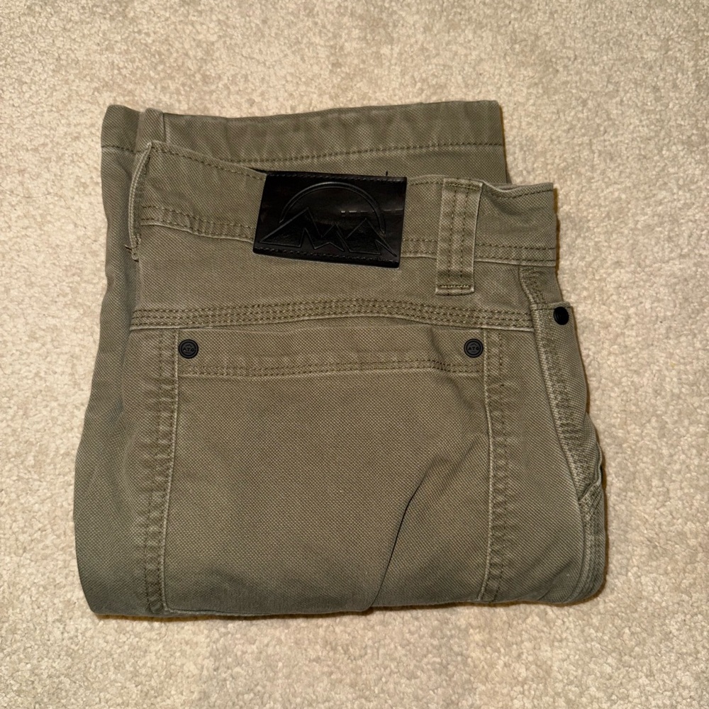 Wrangler Green Straight Jeans